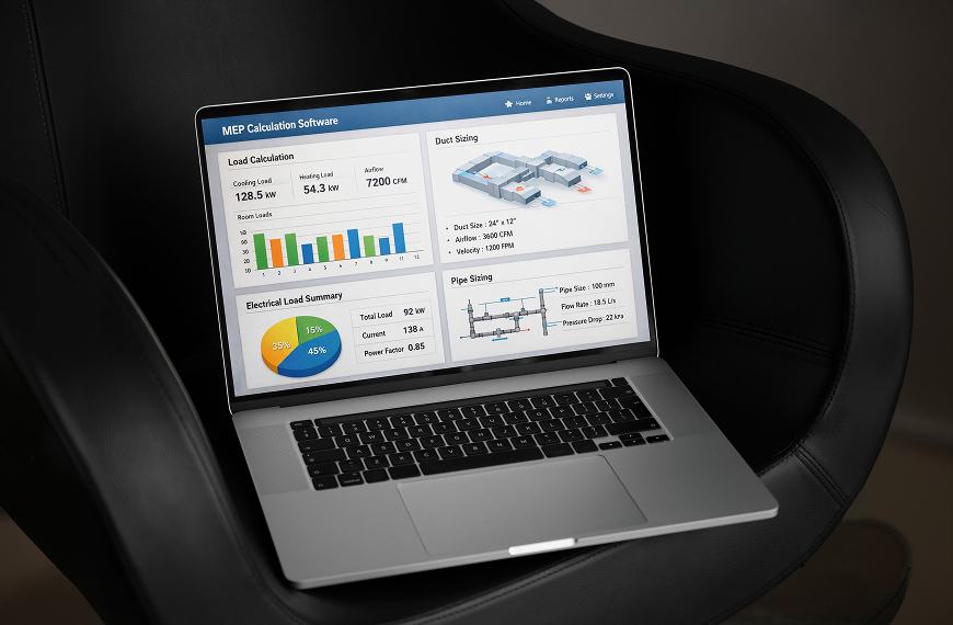 How Design Drafter Handles MEP Calculations
