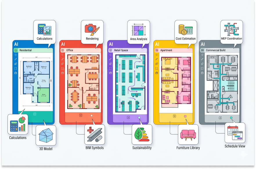 AI floor plan Comparison